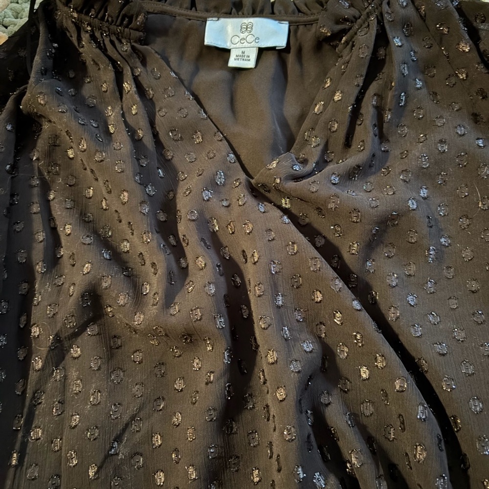 CeCe Elegant Black Dress - Picture 5 of 7